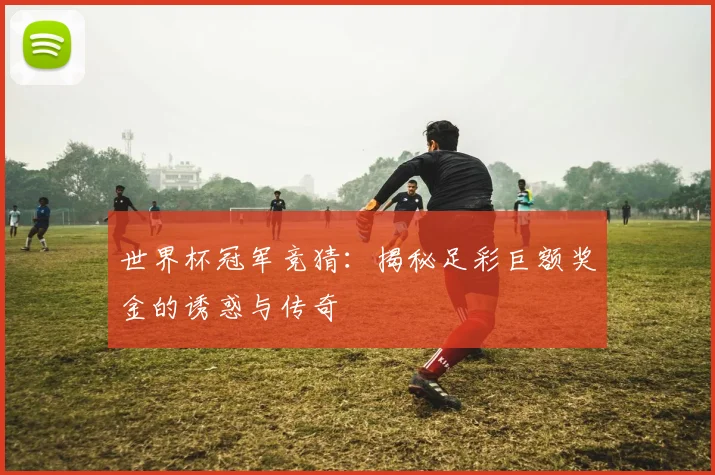 世界杯冠军竞猜：揭秘足彩巨额奖金的诱惑与传奇